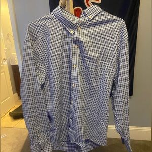 UNTUCKit shirt, navy and light blue, never worn, no tag